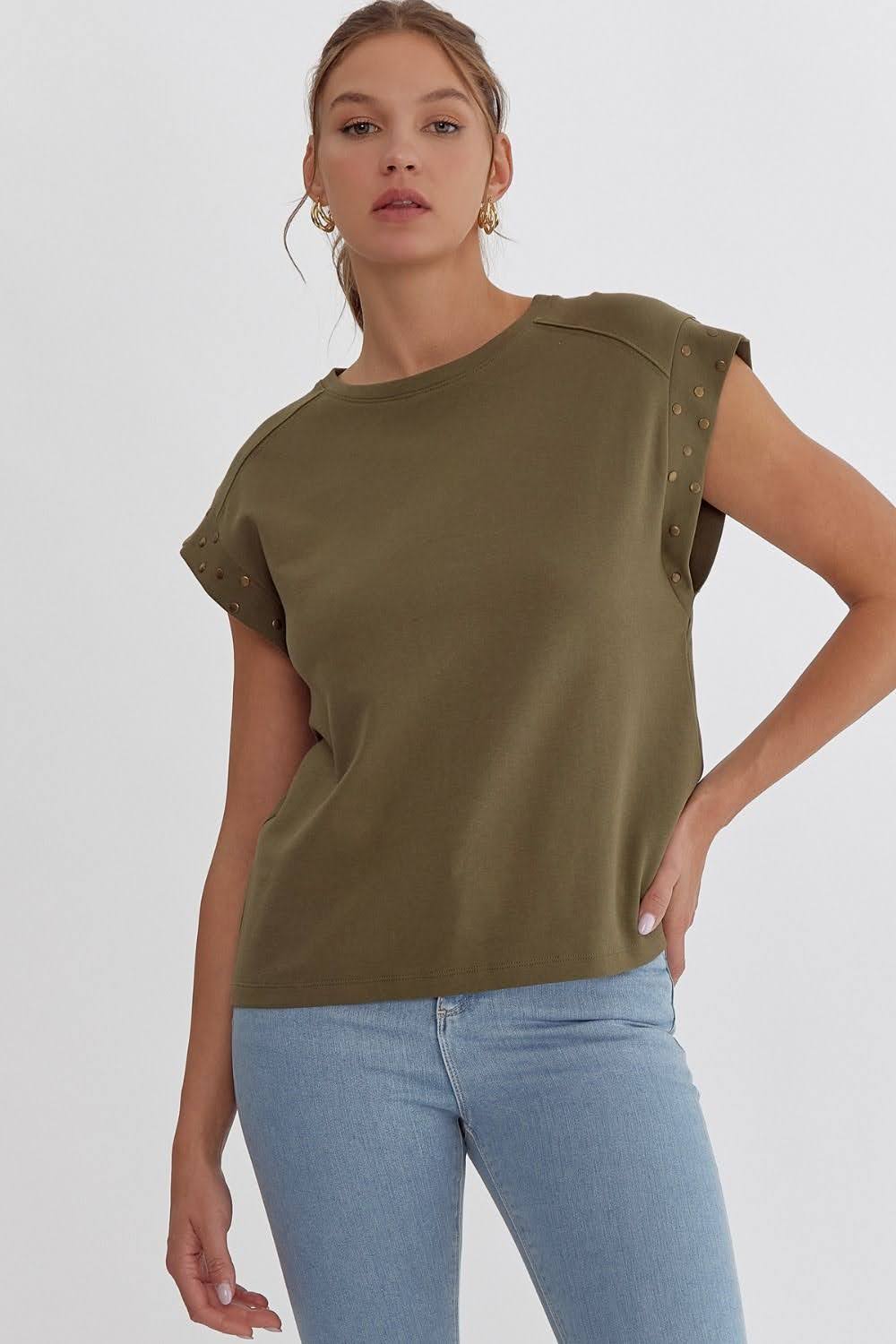 T21020 Olive Shirt