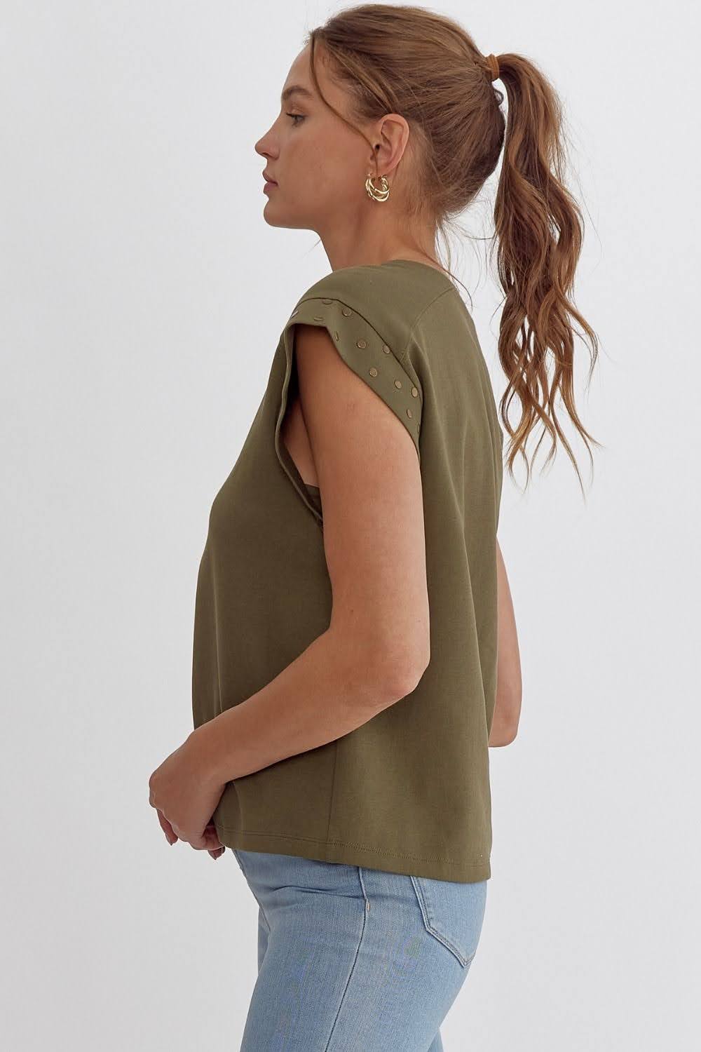 T21020 Olive Shirt